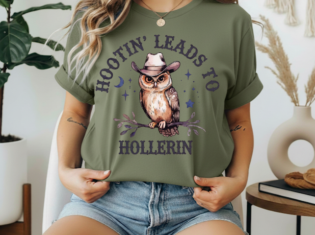 Hootin leads to hollerin