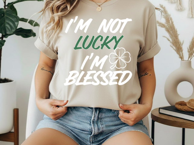 I’m not lucky I’m blessed