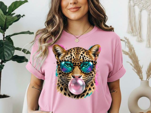 Bubble gum cheetah