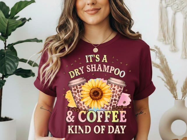 Dry shampoo coffee day