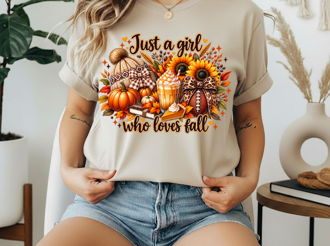 A girl who loves fall