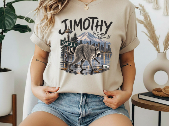 Jimothy the raccoon