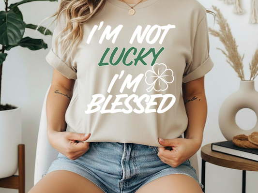 I’m not lucky I’m blessed