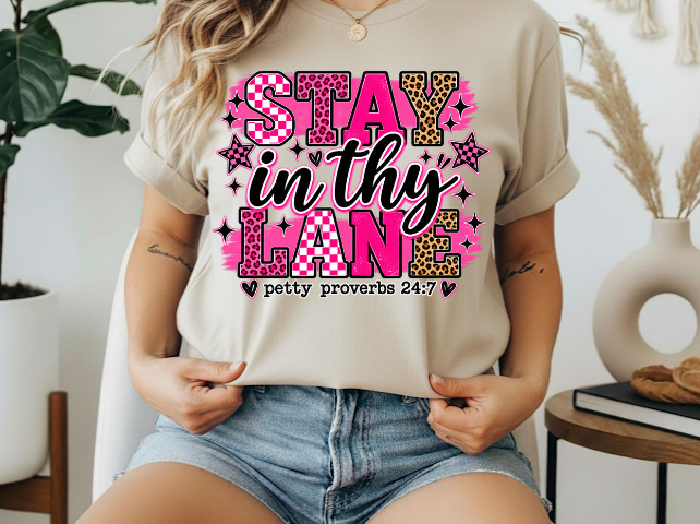 Stay in thy lane