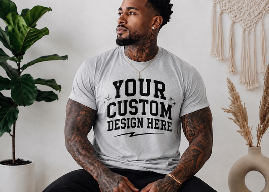 Custom Design T-shirt - Mens