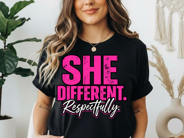 She different