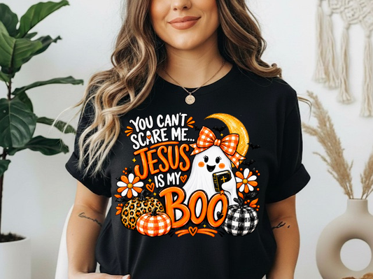 You can’t scare me Jesus is my boo
